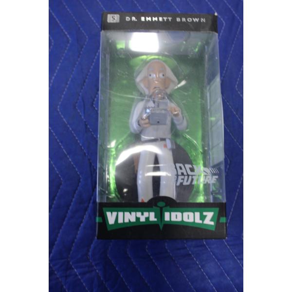 Vinyl Idolz Dr. Emmett Brown Figure in Original Packaging
