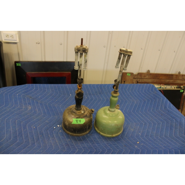 Set of Gas Lamps