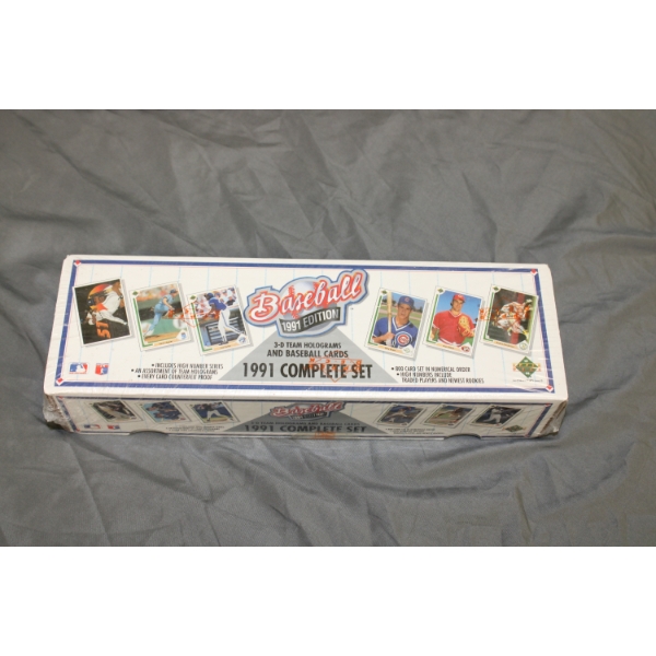 Upper Deck Baseball 1991 Edition Complete Set 