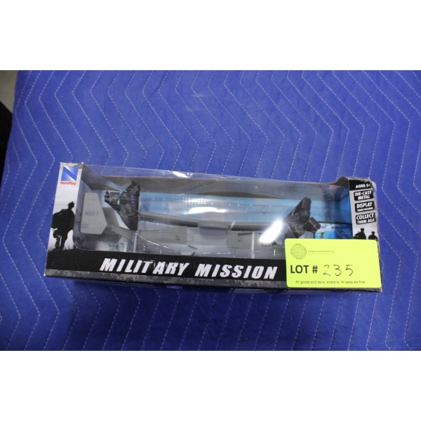 Military Mission Toy Set in Original Packaging
