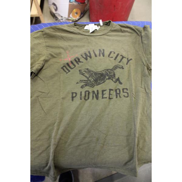 Graphic T-Shirts with Various Designs, Size L
