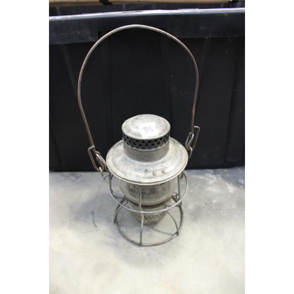 Antique Railway Lantern