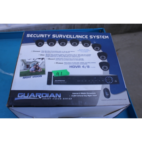 -Guardian 8 Camera CCTV Security Camera System and DVR