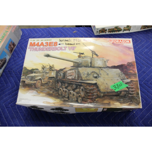 Dragon 1:35 Scale Military Model Set  M4A3E8 'Thunderbolt VII'