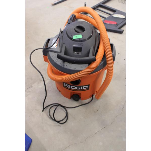 Rigid Wet Dry Shop Vacuum as photographed