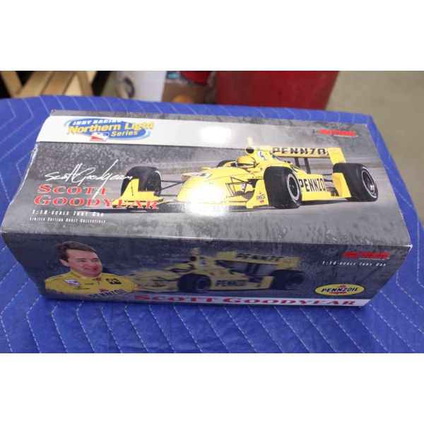 Action Racing Collectibles Scott Goodyear Die-Cast Car in Box
