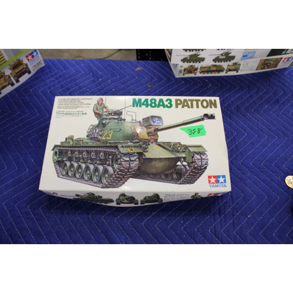 Tamiya 1:35 Scale Military Model Set M48A3 Patton Tank