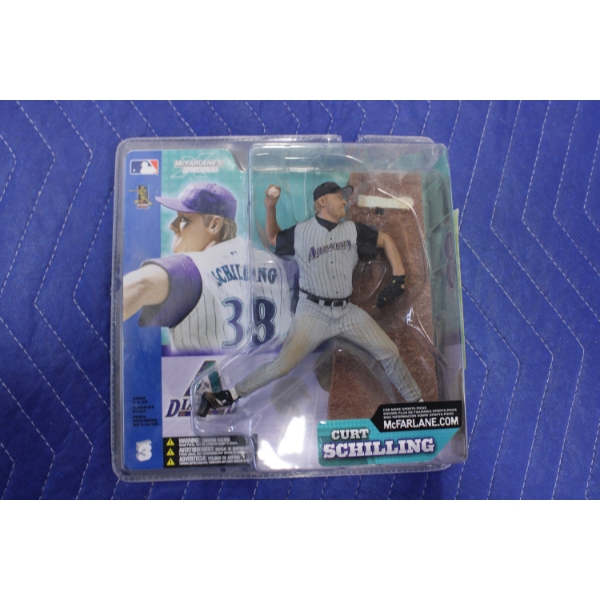 McFarlane MLB Diamond Collection Curt Schilling Action Figure
