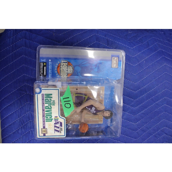 NBA Legends Pete Maravich Action Figure in Original Packaging
