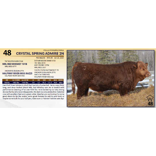 CRYSTAL SPRING ADMIRE 2N