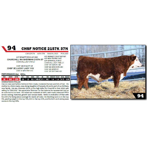 CHSF NOTICE 2157K 37N