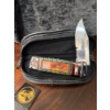Image 1 :  Franklin Mint Collector Pocketknife featuring Vietnam War era artwork, such as the M113 APC Tanker 