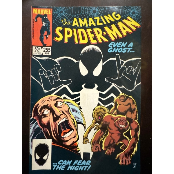  The Amazing Spider-Man #255, published by Marvel Comics in August 1984.