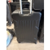 Image 1 : These are black Outbound hardside spinner suitcases, featuring a durable design and a built-in teles