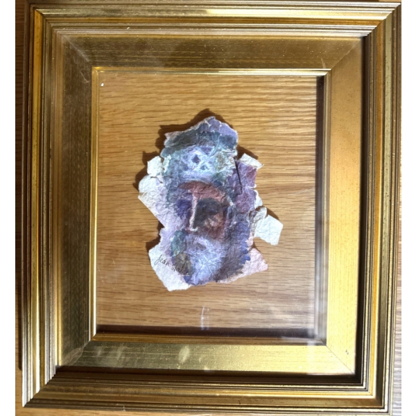 original work of art piece signed by artist Jean Haines.