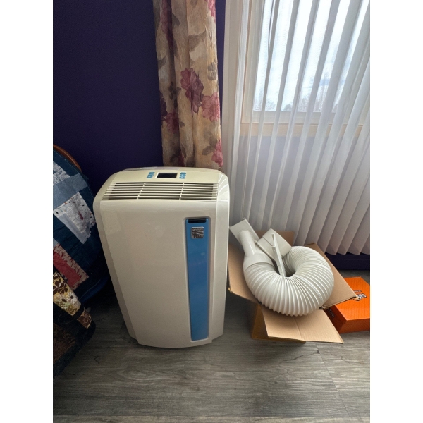  Kenmore Elite portable air conditioner, model number 129-35821.