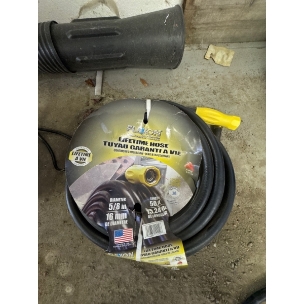  Flexon Lifetime 50' Kink-Free Garden Hose, designed for durability and ease of use.