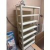 Image 1 :  shelving unit, a versatile metal storage rack suitable for both indoor and outdoor use. 