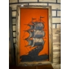 Image 1 :  Velvet Sales paintings first one is the all black one is 16 wide by 20 tall the second one in red i