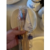 Image 8 : Corning were set and milk containers full of brand new utensils. Lot one nineteen.