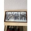 Image 1 : A vintage framed print titled "Nine Pints of the Law" by British artist Lawson Wood, featuring nine 