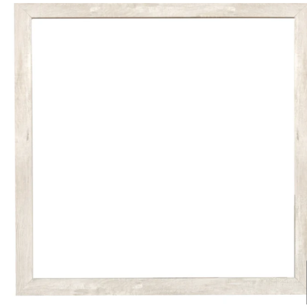 Arbor Bedroom Dresser Mirror - Driftwood White