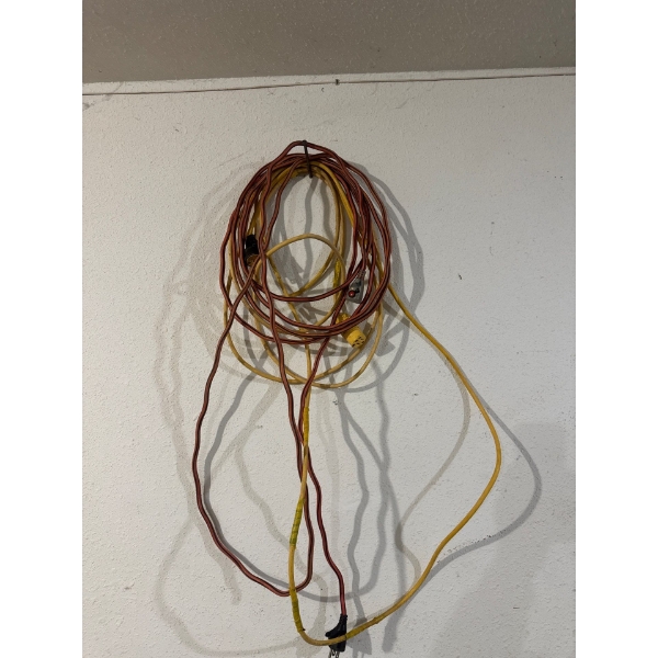 Two long extension cords