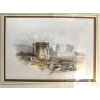 Image 1 : lithograph titled "Circular Temple at Baalbec" by artist David Roberts, depicting the ancient Roman 