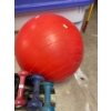 Image 1 :  Pilates ball and assorted weights with weight rack 1 to 5 pounds and 2 dumb bells