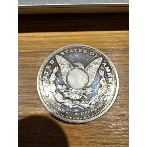 MORGAN DOLLAR ROUND 1OZ  SILVER 999