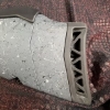 Image 6 : Ruger American bolt action rifle chambered in .243 Win, matte grey speckled synthetic stock, fluted 