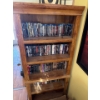 Image 1 : Very nice wood bookshelf/cabinet, it is 31in wide, 71in tall and 12in deep, in great condition