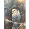 Image 2 :  framed limited edition print titled "Gray Jay" by Canadian wildlife artist Robert M. Fisher.