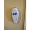 Image 3 : This is a straight rail stairlift, designed to help individuals with mobility challenges navigate st