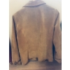Image 3 : Boston Harbour WaterShed Collection jacket in suede, size Medium. Features button front closure and 