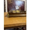 Image 3 : Framed print or ornament featuring the 1827 painting "An Old Invalid with Three Children" by Austria