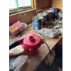 Image 2 : Back corner of shop, all contents included, including hijack, bench.