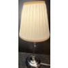 Image 7 : Two Tested Chrome Metal Lamps w/ Silver Plated Dishes & Camel Lighter