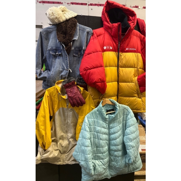 Women's Large-XLarge Winter & Spring Wear Jackets & Accessories