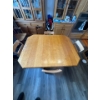 Image 3 :  wooden dining set with a drop-leaf or extendable table and matching chairs. 