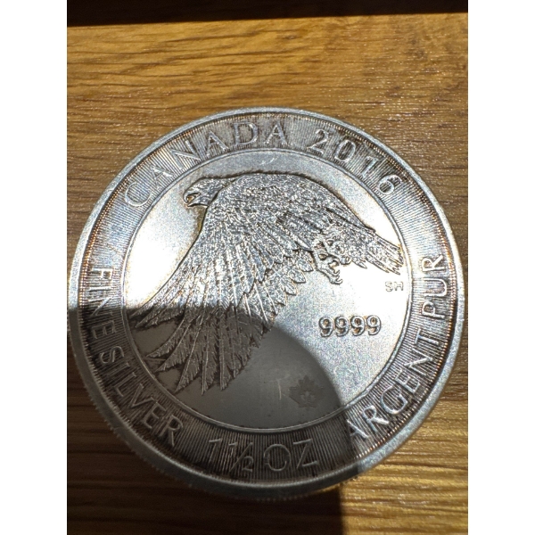 1 1/2OUNCE SILVER 9999 BULLION COIN COLLECTABE 