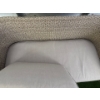 Image 10 : Mid Century Modern Style Outdoor Living Wicker Furniture w/Cushions  Two Seater Sofa & Two Arm Chair
