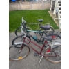 Image 1 : Three vintage bicycles, a free spirit, a Winnebago Mount Shasta and a Matterhorn by Raleigh