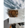 Image 1 :  vintage tequila serving set featuring a rustic wood tray and six shot glasses adorned with metal ag
