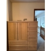Image 2 :  vintage oak dresser, likely manufactured by Palliser. 