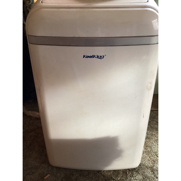 This is a KoolKing portable air conditioner, model MPPD-14HRNT-BHS. 
It functions as an air conditio