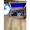 Image 2 : Jewelry boxes, piggy bank, stamp collection.