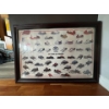 Image 1 :  Framed vintage Polaris snowmobile poster celebrating the brand's 50th Anniversary, spanning models 