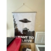 Image 1 : "I Want to Believe" poster from the science fiction television series The X-Files. It famously hung 