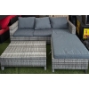 Image 1 : Grey Wicker Patio Converation Set- Style-Well Valley 3 pc Sofa Chair Set
